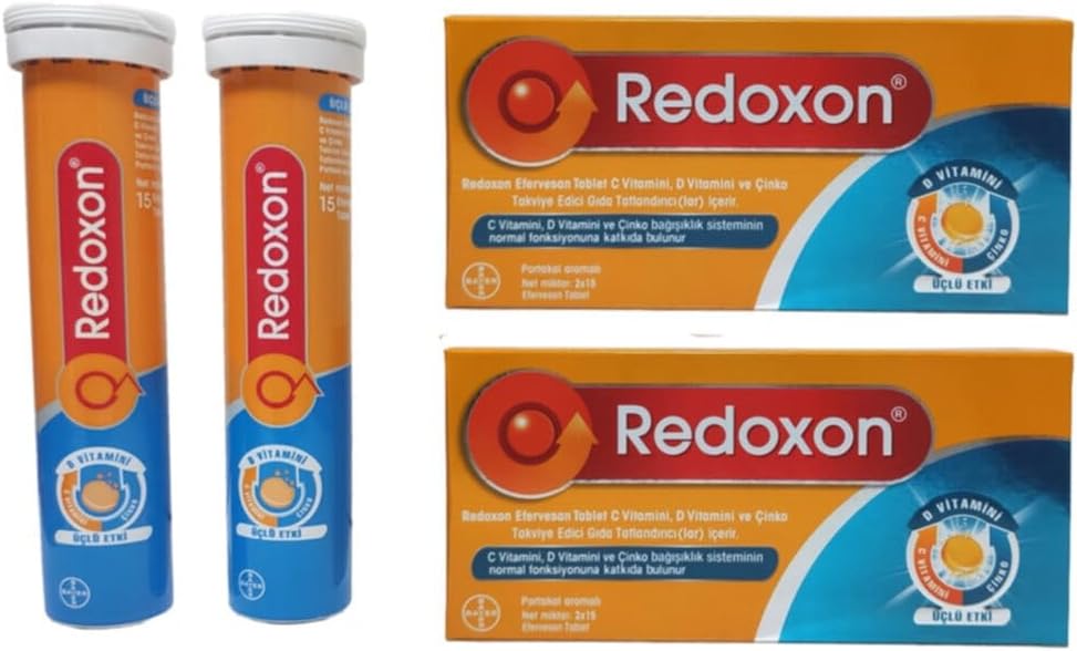 Redoxon 3 Effect 30 Effervescent Tablets 2 Pieces