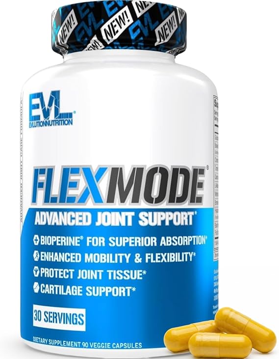 EVL FlexMode Joint Support with Glucosamine & Chondroitin - 30 Servings