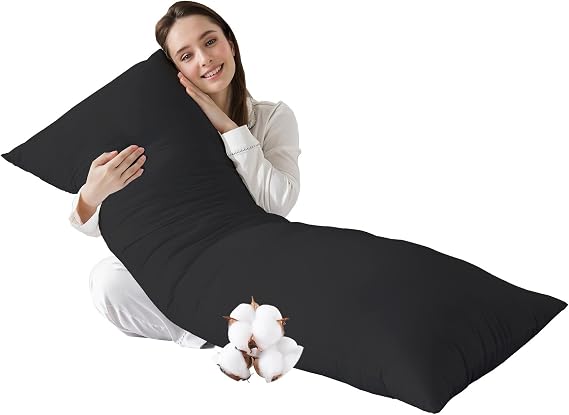 SHOUREN Large Body Pillow,Long Bed Pillow for Adults,20x54in