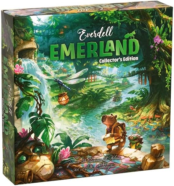 Everdell Emerland Collector's Edition – Standalone Worker Placement & Tableau Building Game for Adults & Teens, 1–4 Players, Age 10+, Cozy and Strategic Tabletop Fantasy Game