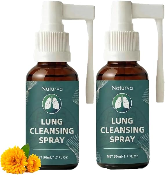 Lung Cleansing Spray,Herbal Lung Cleansing Spray,Powerful Lung Support & Cleanse-50ml (2PCS)