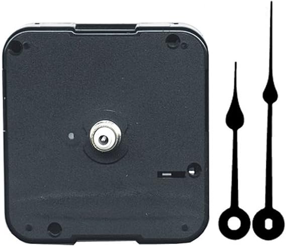 Quartex Standard Push-On Movement with Hex Nut - Long Shaft