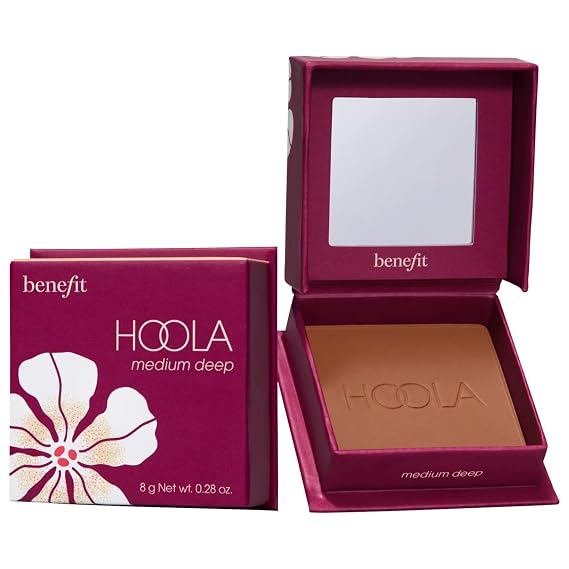 Benefit Hoola Matte Bronzer, Shade - Medium Deep, 0.28 Oz