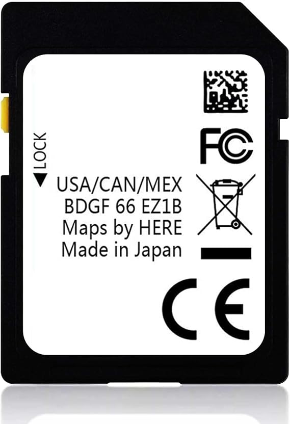 Latest Navigation SD Card Map Update, BDGF66EZ1B Navigation Accessories for 2021-2023 3 / CX-5 / CX-9 / CX-30, 2022-2024 CX-50, 2022-2023 MX-30, USA/CAN/MEX Maps