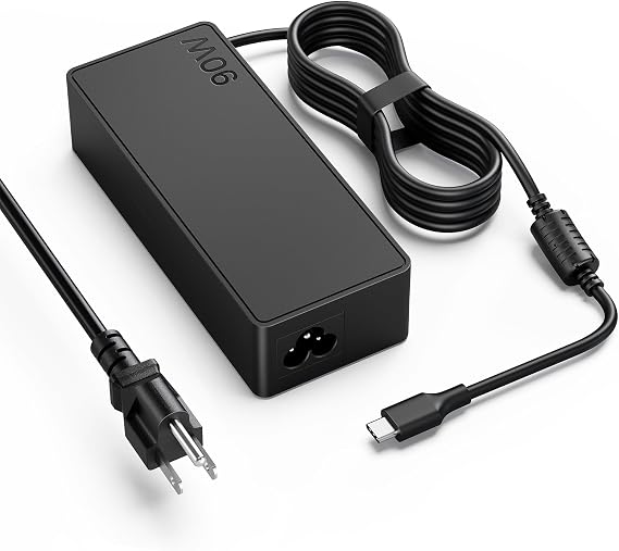 50 Pack 90W USB C Laptop Charger Compatible with Lenovo ThinkPad X1 Carbon T14, Yoga 7/9; HP Spectre x360/Envy; ASUS ZenBook/VivoBook; Acer Swift/Spin; Chromebook, Windows PD Type-C Power Adapter