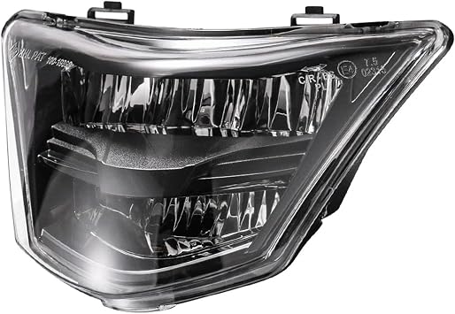 26W E4 LED Motorcycle Headlight for SYM VF3i 185 - High Low Beam Front Light Assembly(Transparent Lens)