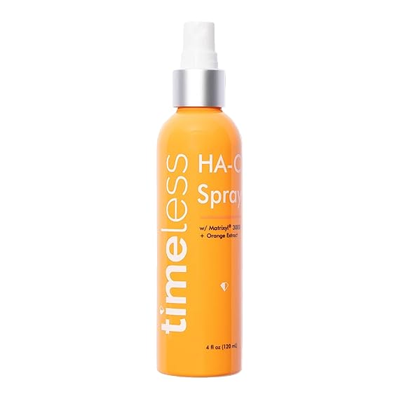 Timeless HA Matrixyl 3000 Orange Face Spray with Aloe, 4 fl oz
