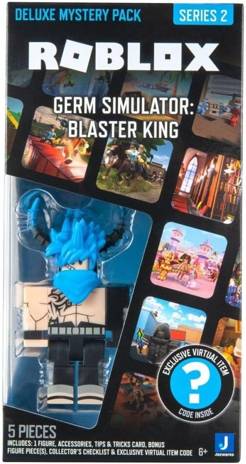 Roblox: Deluxe Mystery Pack Series 2 - Germ Simulator Blaster King