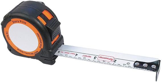 FastCap PSSP16 16 Pad Standard Story Pole Measuring Tape