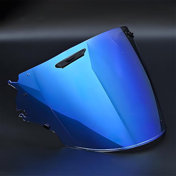 Motorcycle Motorcycle Helmet Shield for Arai VZ Ram Face Replacement Accessories Visor Anti Scratch Colored Lenses B Tea red(C Tea Dark Blue)