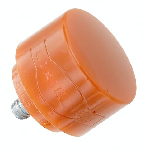 Lixie 1" Dia. Soft Urethane Mallet Face - Orange