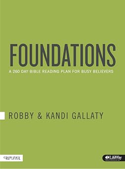 Foundations: A 260-Day Bible Reading Plan for Busy Believers (Journal) by Robby Gallaty (2015-11-01) Paperback November 1, 2015