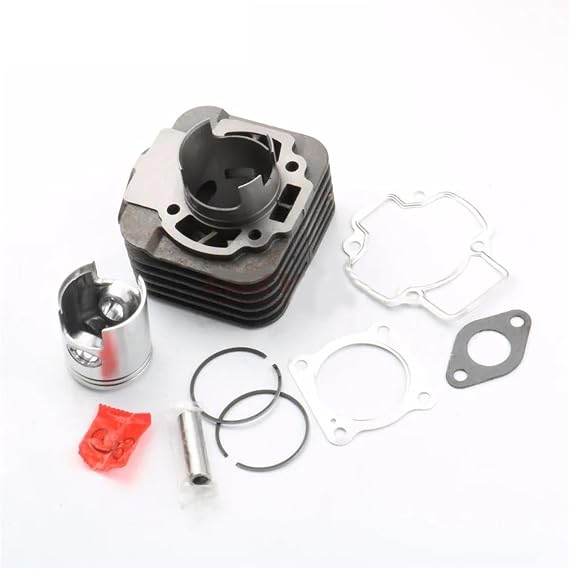 70cc Cylinder & Piston Kit & Gasket For PIAGGIO For Diesis Fly 2 Liberty Rst Nrg Power Dt 50 Typhoon Zip 50 For V&espa Lx 50 2T 47mm/12mm