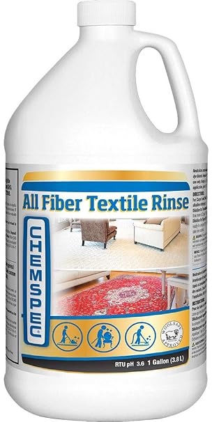 Chemspec All Fiber Textile Rinse Professional Carpet and Textile Rinse, Liquid Concentrate, 1 gal (C-AFTR1G)