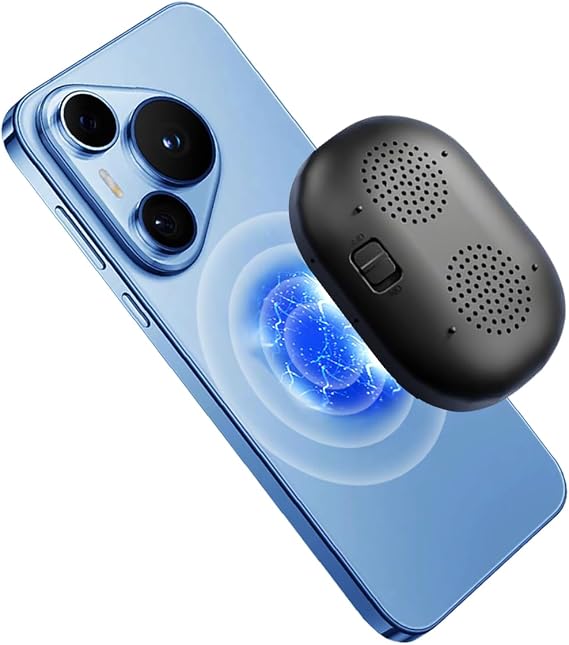 Portable Magnetic Bluetooth Speaker - Mini Wireless Sound Amplifier with Microphone, Enhanced Volume & Clear Vocals for Hands-Free Calls, Music