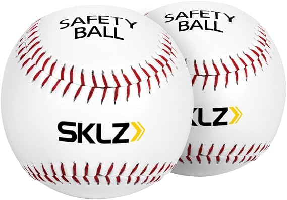 SKLZ Soft Cushioned Safety Baseballs, 2 Pack