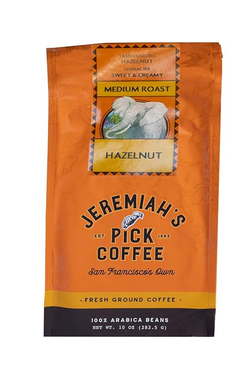 Hazelnut - Ground Coffee for Drip - 10oz, Caffeinated