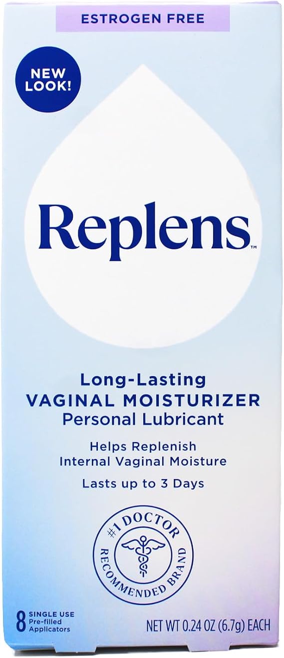 Replens Long-Lasting Vaginal Moisturizer, 8 Count