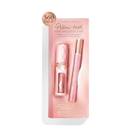 Charlotte Tilbury Big Lip Plumpgasm Lip Gloss - Gift Set Essential - Hydrating Plumper with Hyaluronic Acid & Heat + Ice Technology - Perfect for Pairing with Makeup Favorites