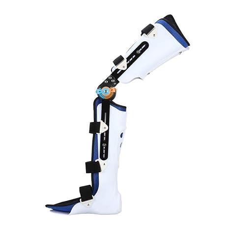 Support Lower Limbs Orthosis,Knee Ankle Foot Orthosis,Leg Fracture,Lower Limb Paralysis,Hip Walking Fixed With Walking Boots Brace Stable Safe (Left Leg)
