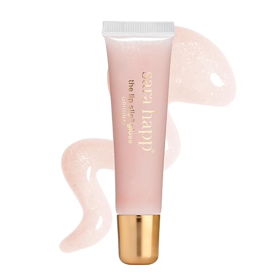 Sara Happ The Lip Slip Luxe Gloss - Deeply Moisturizing Gloss, 0.45 Oz | Rich, Glossy, Daily Hydration Heals & Softens Chapped Lips w/Natural Oils
