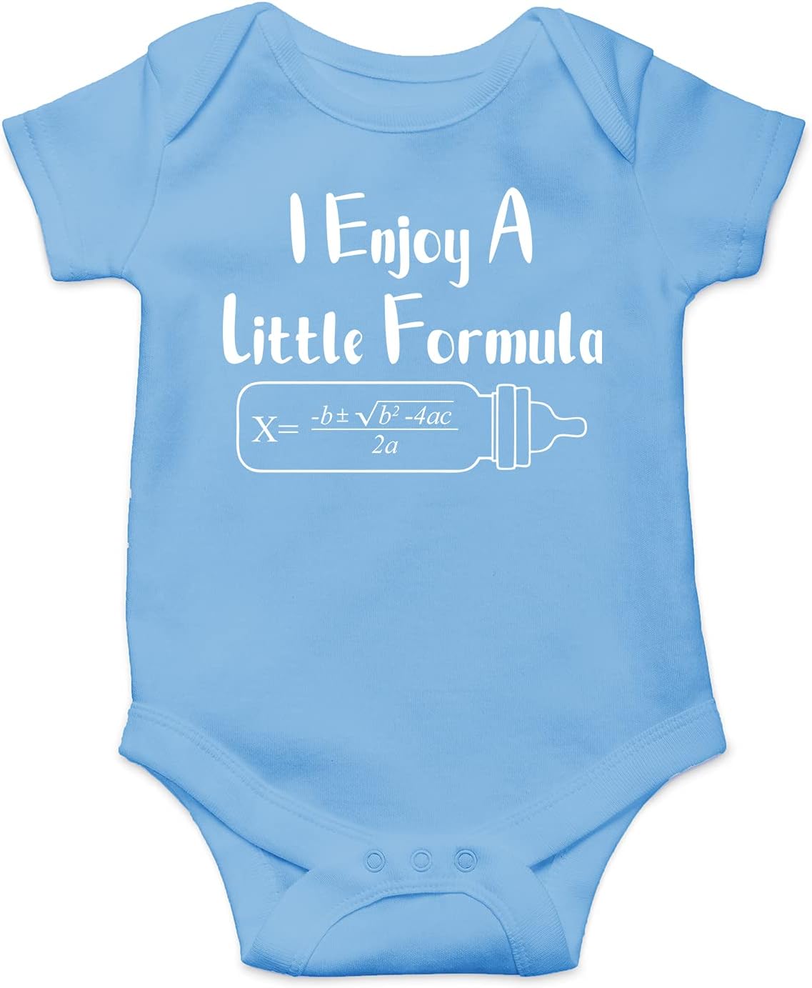 I Enjoy A Little Formula - Funny Baby Essentials Bodysuit Romper - Baby Boy Newborn Outfits