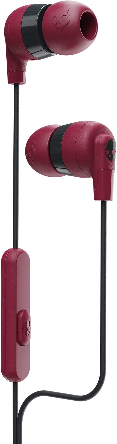 Skullcandy Ink'd+ In-Ear Earbuds - Deep Red