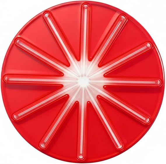 1Pcs Cleaning Wiper Kitchen-Aids,Red Mixing Head Anti-Splatter Baffle Wiper Attachment,Anti-Splatter Silicone Baffle for 4.5qt and 5qt Tilt-Head Mixers, Effortless Cleanup for Home Bakers