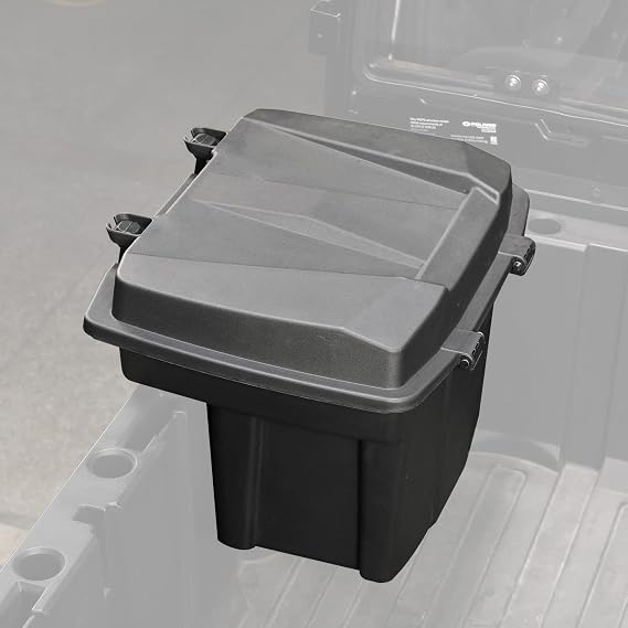 Kiwi Master Rear Cargo Box for 2009-2026 Polaris Ranger 1000 900 570 500/ General 1000 Accessories Trunk Bed Tool Storage Bin