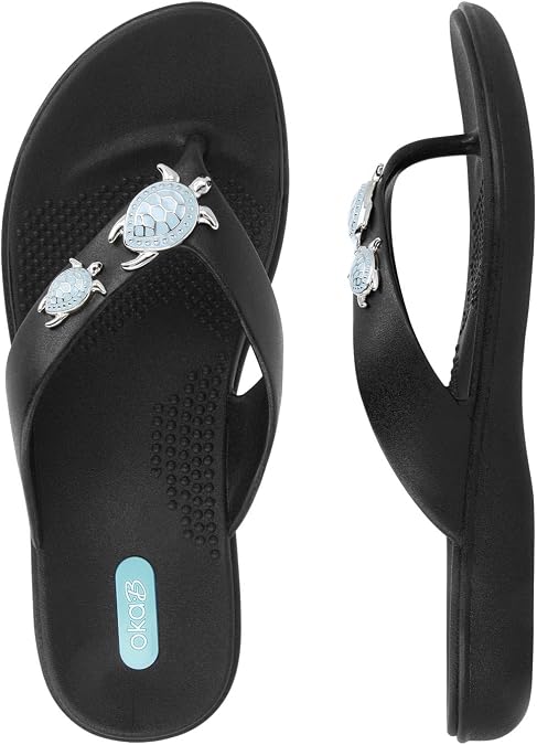 Oka-B Women's Elle Flip Flop | Casual Sandals