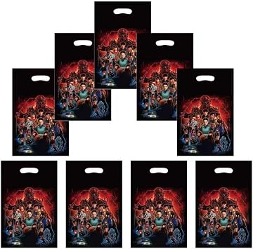Teeo Deeo 30PCS For Stranger Party Gift Bags - Party Supplies & Decorations, Perfect for Stranger Themed Parties, Ideal for Kids & Great for Family Events, Prizes