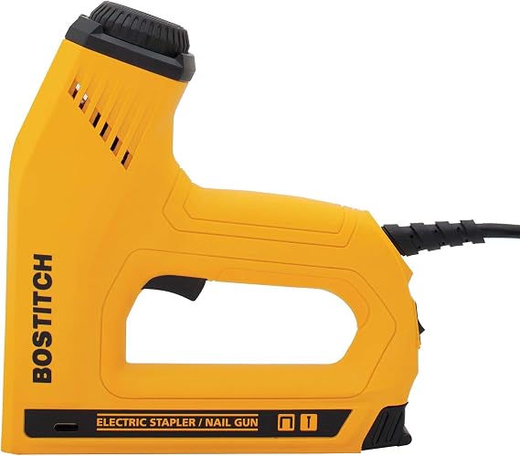 BOSTITCH Heavy Duty Electric 2-in-1 Staple and Nail Gun, Corded (BTE550Z)