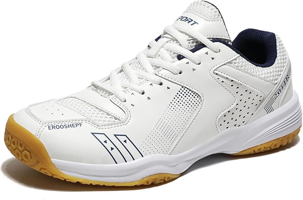 Pickleball Tennis Shoes for Mens Athletic Indoor Court Shoes Comfort Lightweight Fashion Table Tennis Badminton Training