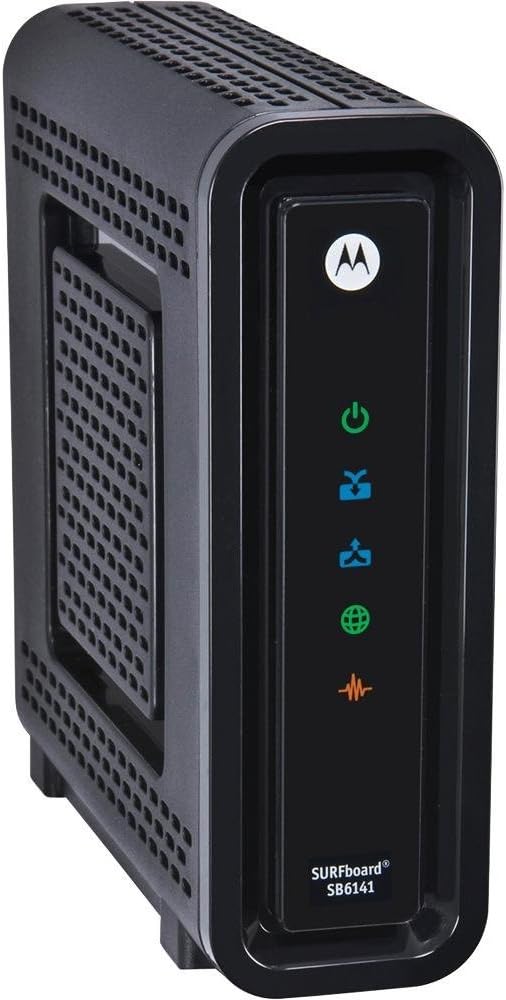 ARRIS SURFboard mAX Plus (8x4) DOCSIS 3.0 Cable Modem, approved for Cox, Spectrum, Xfinity & more