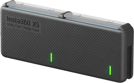 Insta360 X5 Utility Fast Charge Case | Fast charging and storage with built-in USB-C cable for Insta360 X5