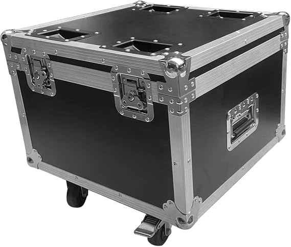 HOLDLAMP Flight Road Case for 4PCS ZQ02021 Customized Version 120W LED Moving Head Light with Rotating 18-Facet Prism