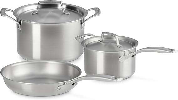 Le Creuset Stainless Steel Essential 5-Piece Set