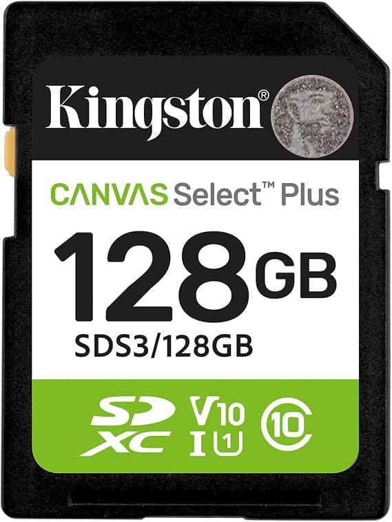 128GB SDXC Canvas Select Plus Gen3 150MB/s C10 UHS-I U1 V10