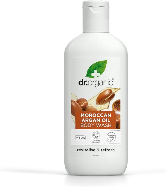 dr.organic argan body wash bagno doccia detergente corpo 250 ml by Dr. Organic