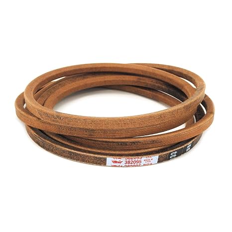 Grasshopper Mower MaxLife Belt, See Compatibility Info, OEM Part 382095 | Designed to Specific Material, Dimensions, Shape, Construction and Pliability Standards That Ensure Superior Performance