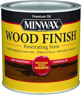 Minwax 227634444 Wood Finish, Espresso, 12 Pint