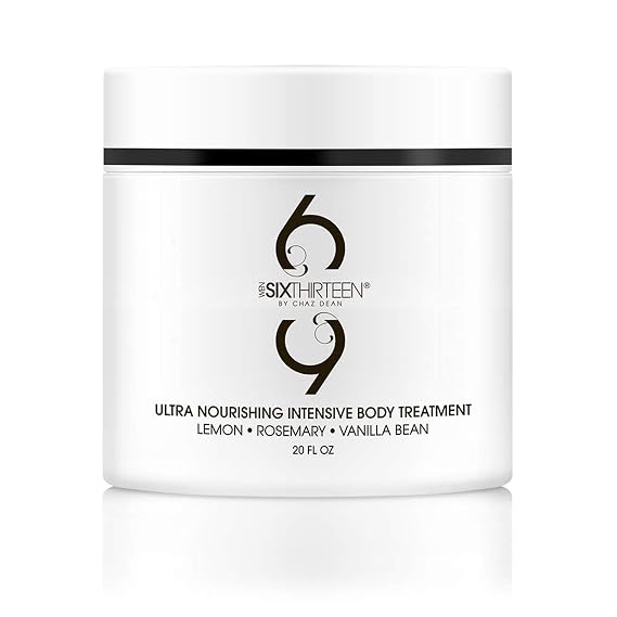 WEN 613 by Chaz Dean Ultra Nourishing Intensive Body Treatment - Body Butter for Extremely Dry Skin, Body Cream Lotion for Women & Men, Skin Care, Thick Moisturizer - 20 Fl Oz Tub (Pack of 1)