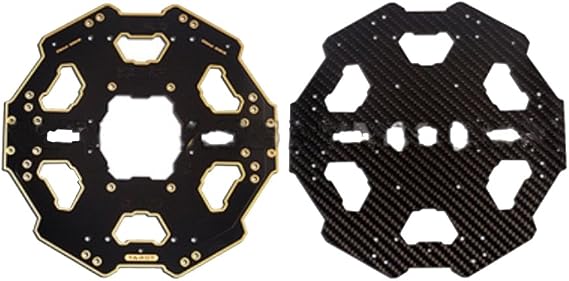 Carbon Fiber Folded Six-axis Center Plate TL68P01 Black 680 PRO Aircraft