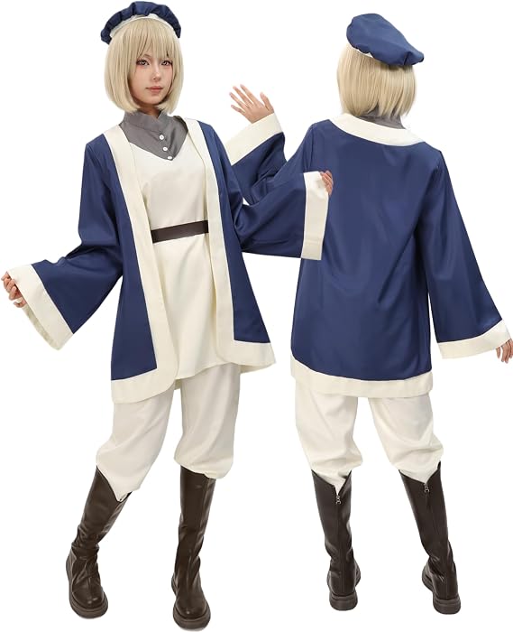 DAZCOS Falin Cosplay Costume for Halloween Outfit Dress for Adult Women