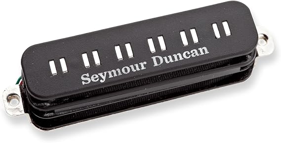 Seymour Duncan Duncan Custom - 7 String Bridge - Black - Humbucker - High Output 7 String Electric Guitar Pickup