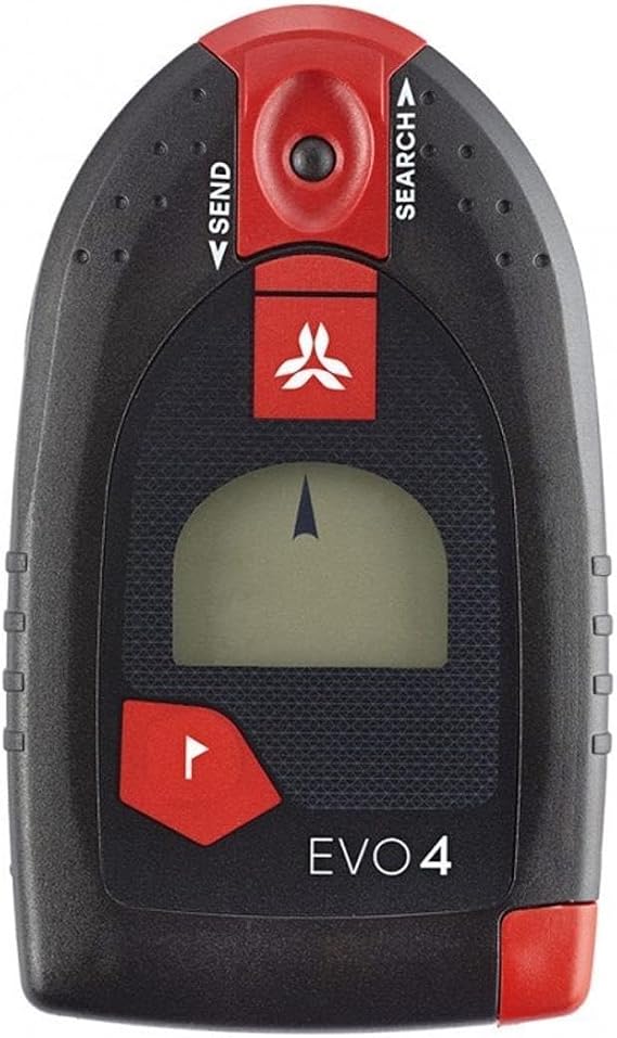 Arva Evo4 with Clip for Safe Beacon Black 2024