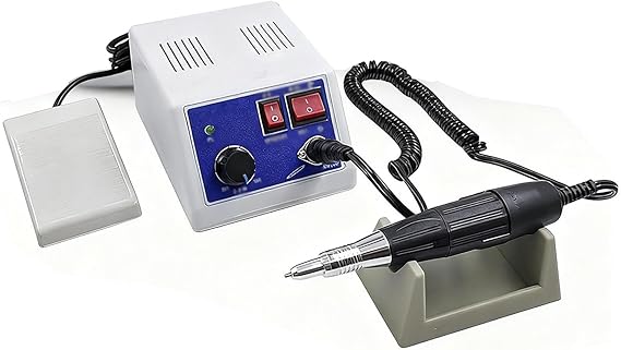 SenhE 65W Lab Marathon Micromotor Polishing, 35000rpm Electric Micromotor Polishing Machine for Dental Laboratories and Clinics, Jewelry with Foot Pedal Speed Control