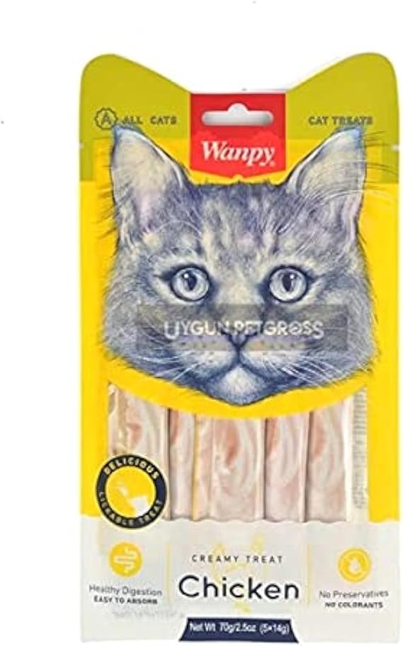 Wanpy Tavuk Krema Kedi Ödülü 5x14 G