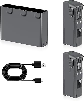 JHTC Avata 2 Intelligent Flight Battery 1-Pack 2150mAh Large Capacity Portable Replacement Battery and Two-Way Charging Hub，Fully Compatible with Avata 2 Drone（23 Minutes of Max Flight Time）