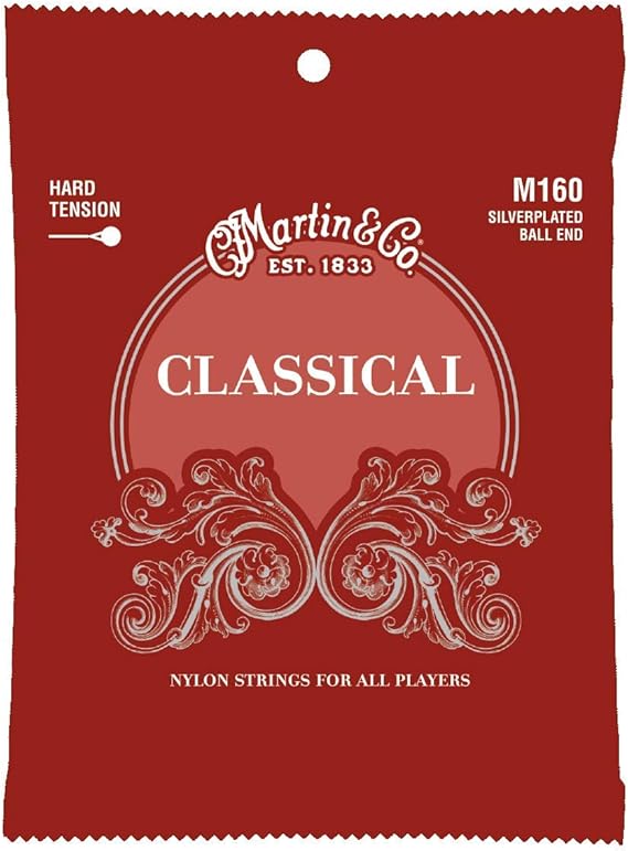 Martin M160 Classic Silverplated Hard Tension Ball End